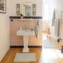 Serviettes de bain - Drap de douche uni Zoé Jade 70 x 140 - MAISON VIVARAISE - SDE VIVARAISE WINKLER