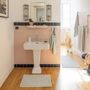 Other bath linens - Enzo Bath Mat Jade 54 X 110 - MAISON VIVARAISE - SDE VIVARAISE WINKLER