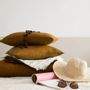 Coussins - Coussin uni Zeff Bronze 40 x 65 - MAISON VIVARAISE - SDE VIVARAISE WINKLER