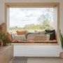 Linge de lit - Édredon uni Laly Olive 85 x 200 - MAISON VIVARAISE - SDE VIVARAISE WINKLER