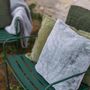 Throw blankets - Swami Throw Blanket Olive 130 X 200 - MAISON VIVARAISE - SDE VIVARAISE WINKLER