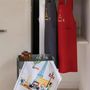 Dish towels - Paris Plateau Tea Towel Blanc 48 X 72 - MAISON VIVARAISE - SDE VIVARAISE WINKLER