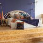 Plaids - Plaid Michka Marine 130 x 160 - MAISON VIVARAISE - SDE VIVARAISE WINKLER