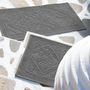 Autres linges de bain - Tapis Enzo Souris 54 X 110 - MAISON VIVARAISE - SDE VIVARAISE WINKLER