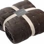 Bed linens - Elise plain bed runner Camel 90 X 240 - MAISON VIVARAISE - SDE VIVARAISE WINKLER