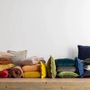 Linge de lit - Jeté uni Fara Ombre 260 x 260 - MAISON VIVARAISE - SDE VIVARAISE WINKLER