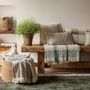 Throw blankets - Plain Jane Throw Neige 130 X 160 - MAISON VIVARAISE - SDE VIVARAISE WINKLER