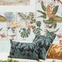 Cushions - Embroidered Cushion Raki Carbone 45 X 45 - MAISON VIVARAISE - SDE VIVARAISE WINKLER