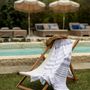 Bed linens - Recycled Hammam Towel Samoa Tonnerre 100 X 200 - MAISON VIVARAISE - SDE VIVARAISE WINKLER