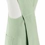 Aprons - Recycled Japanese Kitchen Apron Haru Céladon 78 X 100 - MAISON VIVARAISE - SDE VIVARAISE WINKLER