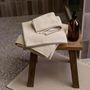 Bath towels - Guest Towel Bora Galet 30 X 50 - MAISON VIVARAISE - SDE VIVARAISE WINKLER