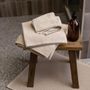 Bath towels - Bora Bath Towel Galet 70 X 130 - MAISON VIVARAISE - SDE VIVARAISE WINKLER