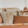 Cushions - Recycled Cushion Maïa Cuivre 45 X 45 - MAISON VIVARAISE - SDE VIVARAISE WINKLER