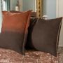 Cushions - Zeff Shade Cushion Ébène 45 X 45 - MAISON VIVARAISE - SDE VIVARAISE WINKLER