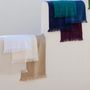 Serviettes de bain - Serviette invité Zoé Craie 30 X 50 - MAISON VIVARAISE - SDE VIVARAISE WINKLER