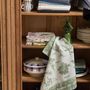 Torchons - Torchon jacquard Herbes de provence Vert 50 x 70 - MAISON VIVARAISE - SDE VIVARAISE WINKLER