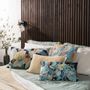 Coussins - Coussin brodé Dori Marine 30 x 50 - MAISON VIVARAISE - SDE VIVARAISE WINKLER