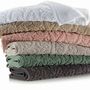 Other bath linens - Gilda Bath Mat Perle 54 X 110 - MAISON VIVARAISE - SDE VIVARAISE WINKLER