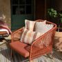 Cushions - Kate Printed Cushion Terracotta 30 X 50 - MAISON VIVARAISE - SDE VIVARAISE WINKLER