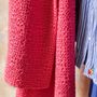 Throw blankets - Tana Throw Blanket Framboise 140 X 200 - MAISON VIVARAISE - SDE VIVARAISE WINKLER