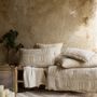 Cushions - Tina Printed Cushion Naturel 45 X 45 - MAISON VIVARAISE - SDE VIVARAISE WINKLER