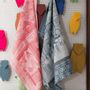 Dish towels - Bistrot Jacquard Tea Towel Bleu 50 X 70 - MAISON VIVARAISE - SDE VIVARAISE WINKLER