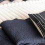 Bed linens - Recycled Throw Maia Caviar 260 X 260 - MAISON VIVARAISE - SDE VIVARAISE WINKLER
