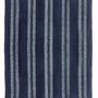 Throw blankets - Recycled Striped Plaid Isabel Marine 130 X 160 - MAISON VIVARAISE - SDE VIVARAISE WINKLER