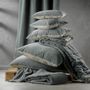 Bed linens - Elise Bed Runner Cobalt 90 X 240 - MAISON VIVARAISE - SDE VIVARAISE WINKLER