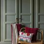 Coussins - Coussin uni Gastounet Griotte 30 x 50 - MAISON VIVARAISE - SDE VIVARAISE WINKLER