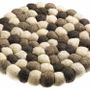 Table mat - Recycled Trivet Brian Naturel Brun Diamètre 20 - MAISON VIVARAISE - SDE VIVARAISE WINKLER