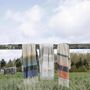 Throw blankets - Recycled Striped Throw Isabel Naturel 130 X 160 - MAISON VIVARAISE - SDE VIVARAISE WINKLER