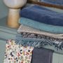 Ustensiles de cuisine - Essuie-mains oeillet Curl Lichen 50 x 50 - MAISON VIVARAISE - SDE VIVARAISE WINKLER