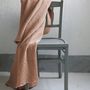 Linge de lit - Jeté recyclé Maia Dragée 260 x 260 - MAISON VIVARAISE - SDE VIVARAISE WINKLER