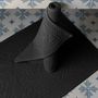 Other bath linens - Enzo Bath Mat Carbone 70 X 140 - MAISON VIVARAISE - SDE VIVARAISE WINKLER