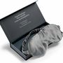 Vêtements de nuit - Masque de nuit Ashley Cendre 9 x 23 - MAISON VIVARAISE - SDE VIVARAISE WINKLER