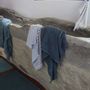 Bath towels - Zoé Bath Towel Vert de gris 50 X 100 - MAISON VIVARAISE - SDE VIVARAISE WINKLER