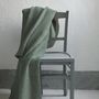 Bed linens - Maia Bed Throw Vert de gris 260 X 260 - MAISON VIVARAISE - SDE VIVARAISE WINKLER