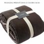 Bed linens - Elise Pom-Pom Comforter Grège 80 X 180 - MAISON VIVARAISE - SDE VIVARAISE WINKLER