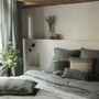 Linge de lit - Drap plat Zeff Thym 240 x 300 - MAISON VIVARAISE - SDE VIVARAISE WINKLER