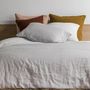 Bed linens - Zeff Pillowcase Perle 50 X 75 - MAISON VIVARAISE - SDE VIVARAISE WINKLER