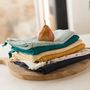 Dish towels - Mumba Honeycomb Tea Towel Rubis 50 X 70 - MAISON VIVARAISE - SDE VIVARAISE WINKLER