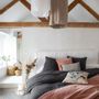 Coussins - Coussin uni Fara Pink 45 x 45 - MAISON VIVARAISE - SDE VIVARAISE WINKLER