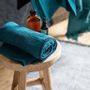 Bath towels - Bora Bath Towel Paon 90 X 150 - MAISON VIVARAISE - SDE VIVARAISE WINKLER