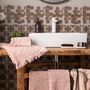 Bath towels - Zoé Bath Towel Aubepine 100 X 180 - MAISON VIVARAISE - SDE VIVARAISE WINKLER
