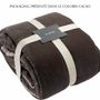 Throw blankets - Elise Knotted Dots Throw Blanket Vert de gris 140 X 200 - MAISON VIVARAISE - SDE VIVARAISE WINKLER