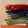 Linge de lit - Drap hammam Cancun Neige 90 x 180 - MAISON VIVARAISE - SDE VIVARAISE WINKLER