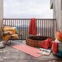 Autres linges de bain - Tapis de bain uni Etia Corail 54 x 64 - MAISON VIVARAISE - SDE VIVARAISE WINKLER