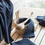 Other bath linens - Etia Bath Mat Encre 54 X 64 - MAISON VIVARAISE - SDE VIVARAISE WINKLER