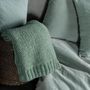 Plaids - Plaid points noués Elise Opaline 140 x 200 - MAISON VIVARAISE - SDE VIVARAISE WINKLER